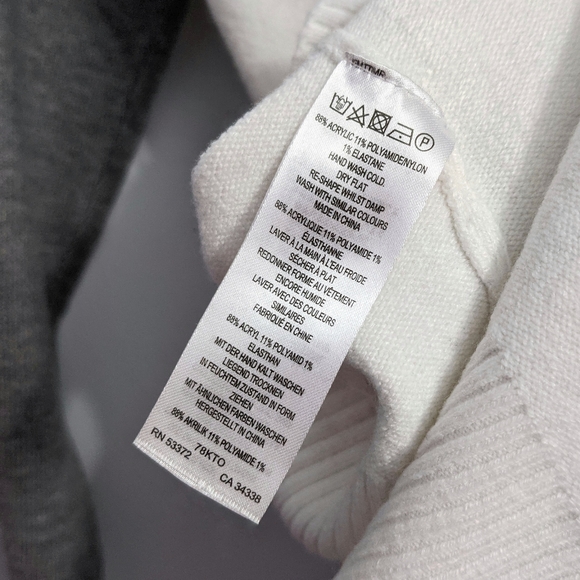 French Connection Colorblock Raglan Knit Sweater - Picture 11 of 11